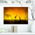 thumbnail image 1 of Design Art - Aura Coucher de Soleil Africain, 1 of 4