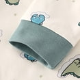 thumbnail image 6 of NIEWTR Toddler Girls Pajamas 2T 3T 4T 5T 6T 2-Piece Outfits Kids Pjs Set Soft Stretchy Long Sleeve Top and Pants Children's Gift Loungewear 2pcs Sleepwear Set(A-Green,12-24 Months), 6 of 9