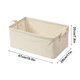 thumbnail image 3 of Caja de almacenamiento de algodón Shan y PP plegable, lavable, para dormitorio, de tela, para clasificar y almacenar, 3 of 8