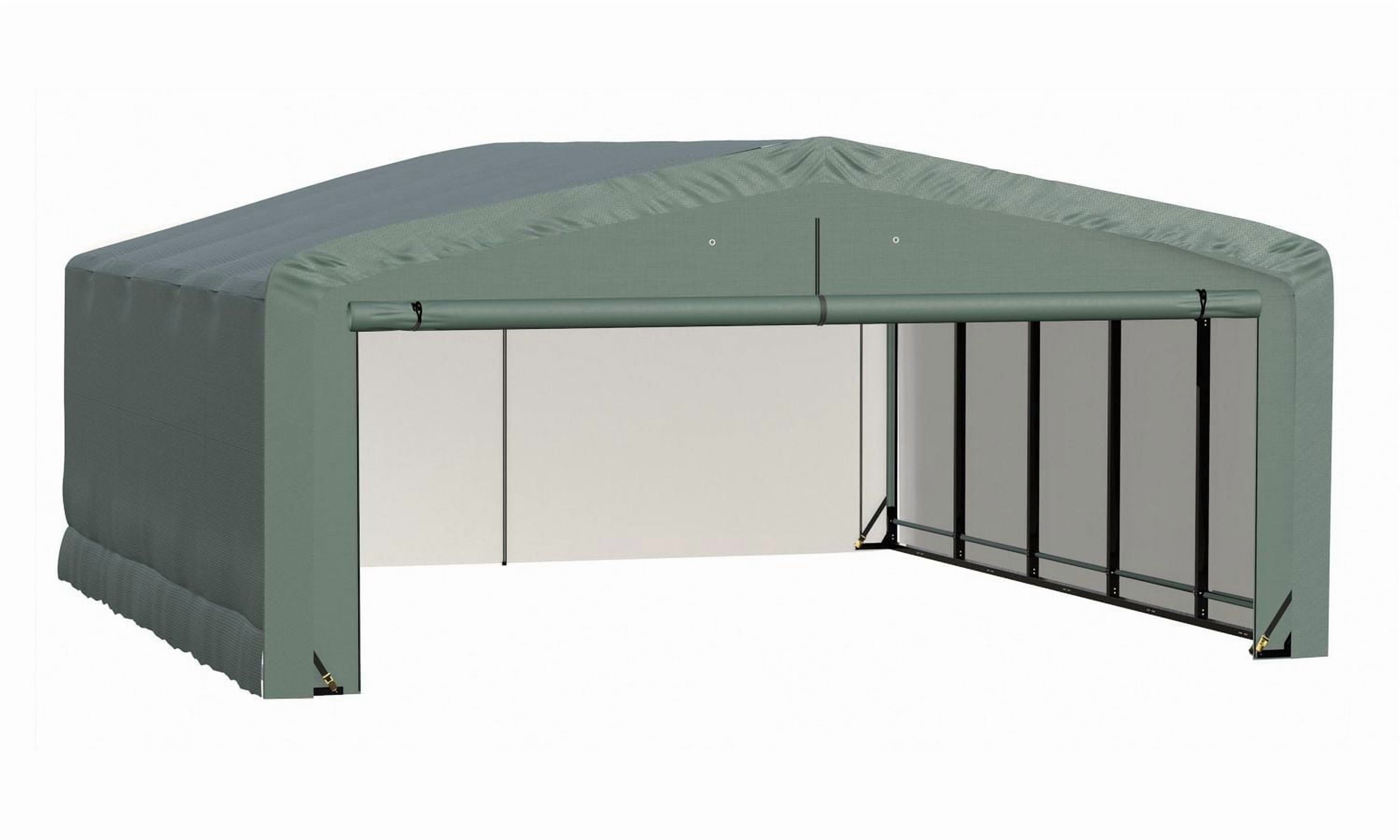 Garage ShelterTube classé vent/neige 20x23x10 Vrt