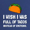 thumbnail image 2 of CafePress - Tacos Emotions Maternity T Shirt - Maternity Dark T-Shirt, 2 of 3
