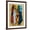 Brown Frame, variant on Art.com Deauville Colours Art Print by Henry Koehler, White Frame Wall Art, 17" x 21"