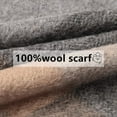 thumbnail image 5 of Wool Plaid Scarf for Women & Men – Lightweight & Warm, Soft Breathable Checkered Scarf, Classic Tartan Wrap for Winter (Multi-Color), 5 of 6