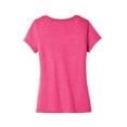 thumbnail image 4 of District ® Women's Very Important Tee ® V-Neck. DT6503 - Fuchsia Frost Size 3XL, 4 of 4