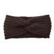 thumbnail image 2 of Qarigey Diadema de ganchillo, banda para el sudor transpirable deportiva, orejeras suaves elásticas, accesorios para el cabello, diadema Accesorio para el cabello Café, 2 of 6
