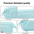 thumbnail image 3 of Double-layer large-capacity boat-shaped pen bag multi-function simple student pencil box, 3 of 5
