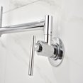 thumbnail image 4 of Cfowner Pot Filler Folding Faucet for Bar, Wall Mount Kitchen Faucet with Double Joint Swing Arm, Chrome, 4 of 7