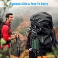 thumbnail image 1 of Saco de dormir de emergencia con paracord, manta térmica de supervivencia ultraligera e impermeable para acampar, hacer senderismo y mochilear., 1 of 8