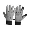 thumbnail image 2 of Milaget Winter Gloves AntiSlip Touch Screen Thermal Gloves for Running Skiing Riding Gray L, 2 of 9