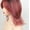 Auburn, variant on Women Ombre Layered Bob Wig Curtain Bangs Heat Resistant Synthetic Hair Natural
