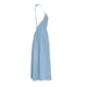 thumbnail image 4 of Vestido de moda liso sin espalda con cuello en V y cintura alta para mujer, poliéster spandex, estilo sexy y elegante, tallas S-XXXL, 4 of 6