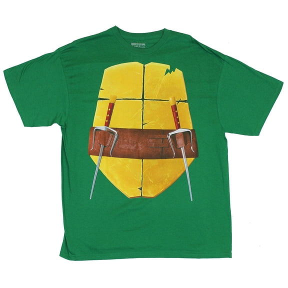 Teenage Mutant Ninja Turtles Mens T-Shirt - TMNT Raphael Classic Costume Front (Small)