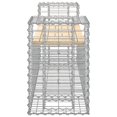 thumbnail image 2 of vidaXL Garden Bench Gabion Design 183x41x60.5 cm Solid Wood Pine, 2 of 5