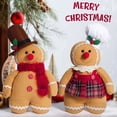 thumbnail image 2 of Gingerbread Man Christmas Decoration Gingerbread Man Baby Doll Cute Party Wool Gingerbread Man Toy Decoration, 2 of 10