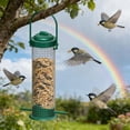 thumbnail image 6 of Lttoisl Hanging Bird Feeder, 9.45 in Tall Metal Wire Grid, Easy-Fill Design for Wild Birds, Perfect for Gardens and Patios, 6 of 6