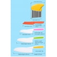 thumbnail image 3 of 5Pcs Kids Knife Set, Kids Safe Cooking Knives, Nylon Kids Kitchen Knife with Crinkle Cutter for Real Cooking & Cutting Fruit, Bread, Lettuce, Type 4, 3 of 5