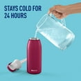 thumbnail image 5 of Brita Stainless Steel Ruby Water Bottle Leak Proof Filter, 5 of 9