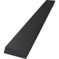 thumbnail image 3 of Ekena Millwork 2 1/2"W x 22"D Hidden Floating Steel Heavy Duty Bracket, Powder Coated Black, 3 of 10