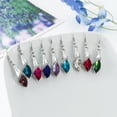thumbnail image 3 of Soumake Women Rhinestone Geometric Pendant Necklace Bracelet Hook Earrings Jewelry Set Fashion, 3 of 8