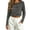 Black, variant on Women's Loose Casual Lightweight Striped Long Sleeve Knit Crop Top, Ribbed Tee with Relaxed Fit, for Spring Summer Daily Wear or Trendy Street Style Sky Blue