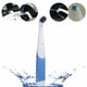 thumbnail image 4 of Cepillo de limpieza eléctrico profesional, depurador sónico potente, pieza de limpieza de polvo, depurador eléctrico cómodo, cocina y baño Suministros de limpieza para el hogar Azul blanco Naiovety HA023989-01, 4 of 6