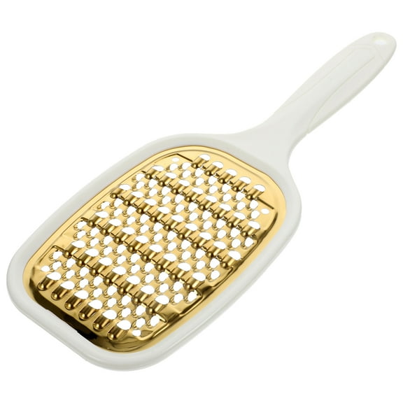 Tineasur Household Grater 1Pack with Gold Finish for Slicing Shredding Grating and Mincing