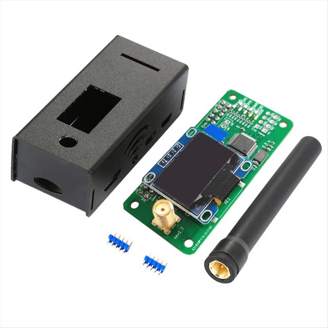 Versión 1.7 Simplex Hotspot UHF VHF Antena +OLED+ Compatible con P25 DMR para Hotspot