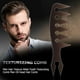 thumbnail image 2 of Peine texturizador de dientes anchos con textura de cabello para hombre, peine para cabeza de aceite para hombre (negro) Tmvgtek cuidado belleza, 2 of 9