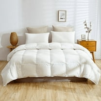 Highland Feather 700 Loft European White Down Duvet 500TC Pure Cotton Casing