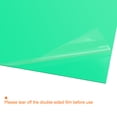 thumbnail image 3 of Uxcell 4Pcs Gel Light Filter Transparent Color Correction Plastic Sheets Green, 3 of 5