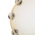 thumbnail image 4 of LOVEVERTambourines  10 inch Wooden Hand Held Drum Percussion Gift Musical Educational Instruments for Adults Kids KTV Party Game, 4 of 6