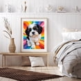 thumbnail image 6 of Diamond Art Kit for Adults, Puppy Rainbow Background Adorable Diamond Painting for Adults Beginners, DIY Diamond Art Painting Kits, 5D Diamond Painting Crafts for Home Decor 12x16 Frameless, 6 of 7
