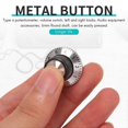 thumbnail image 3 of 4 x potentiometer Pot metal knob with 0-9 turntable for 6mm shaft knob, 3 of 5