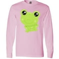 thumbnail image 3 of Inktastic Cute Frog, Little Frog, Baby Frog, Green Frog Long Sleeve T-Shirt, 3 of 5