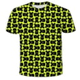 thumbnail image 1 of Hot Sale Harajuku Biochemical Mask Children's T-Shirt Kid's Short Sleeve T-Shirt Casual Anime Manga T-shirt Top Street8T Gong Bohan LED, 1 of 2