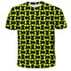 thumbnail image 1 of Summer hot-selling fashion and handsome children 3D skull print T-shirt short sleeve O-neck pullover top 2022 casual T-shirt3T Gong Bohan LED, 1 of 2