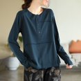 thumbnail image 4 of yunLCZ Womens Long Sleeve Shirts Womens Fall Tops Long Sleeve Fall Tops For Women 2025 V Neck T Shirt Womens Long Sleeve Shirts, 4 of 4