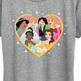 thumbnail image 3 of Disney Princess - Group Heart Short Sleeve Graphic T-Shirt, 3 of 5