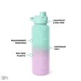 thumbnail image 2 of Simple Modern 48 fl oz Reusable Tritan Summit Water Bottle with Silicone Straw Lid|Coastal Lavender, 2 of 7