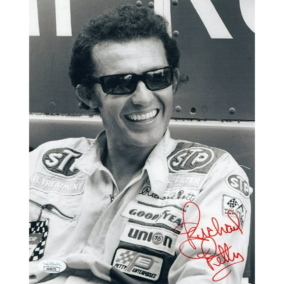 Richard Petty Signed Autographed 8X10 Photo NASCAR Legend Vintage JSA VV92773