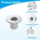thumbnail image 3 of Tornillos de cabeza plana Uxcell, tornillos de cabeza de acero inoxidable 304, tornillos de cabeza hexagonal con socket, tornillos de cabeza plana M3 x 4mm, 3 of 7