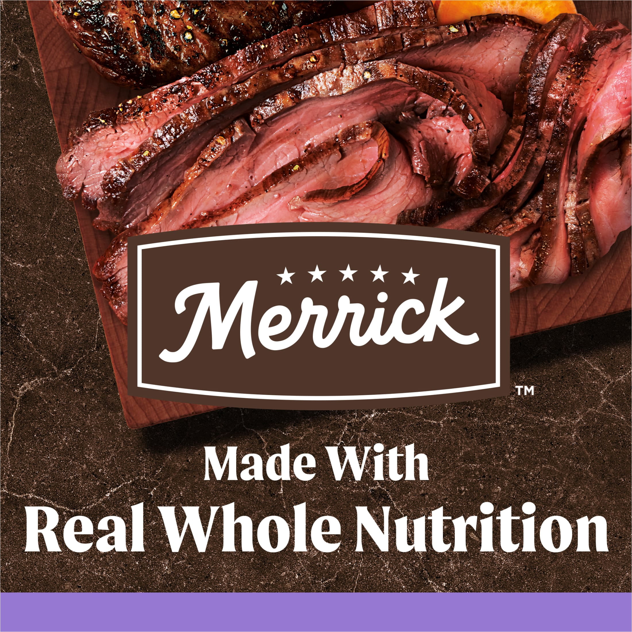 Merrick Puppy Grain-Free Dry Dog Food, High Protein Real Texas Beef & Sweet Potato, 22 lb Bag