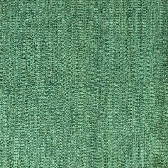 Ahgly Company Indoor Square Abstract Turquoise Blue Modern Area Rugs, 7' Square