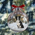 thumbnail image 4 of 2026 Wildlife Wonders Collection Crystal Acrylic Ornament, Vivid 2D Flat Animal Woodland Christmas Ornaments, Clear Christmas Balls, Western Christmas Tree Ornaments, 4 of 5