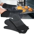 thumbnail image 3 of Heat Insulation Gloves, Textured  Silicone Oven Mitts 6Pcs/Set  For Microwaves For Ovens, 3 of 8