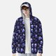 thumbnail image 2 of Balery Skull flower leaf purple Sudadera ligera de manga larga con capucha y protección solar UPF 50+ para hombre y mujer, ideal para pesca y running-X-Large, 2 of 7