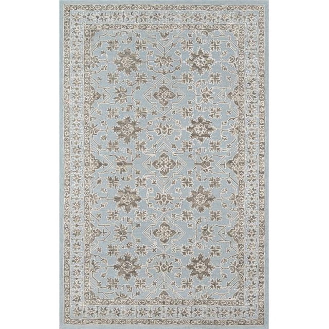 Momeni VALENVAL-3BLU2380 Hand Tufted Valencia Runner Rug, Blue - 2 ft. 3 in. x 8 ft.
