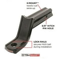 thumbnail image 6 of TowSmart Class III 5,000-lb. X-Mount Reversible Hitch Ball Mount, 6 of 9