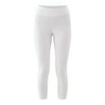 thumbnail image 5 of Time and Tru Women's Capri Leggings, Size XS-XXXL, 5 of 5