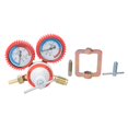 thumbnail image 1 of Oxygen Acetylene Gauge Pressure Reducer Reducing Valve with Full Copper Air Inlet Connector for Welding Electronic (Acetylene), 1 of 7